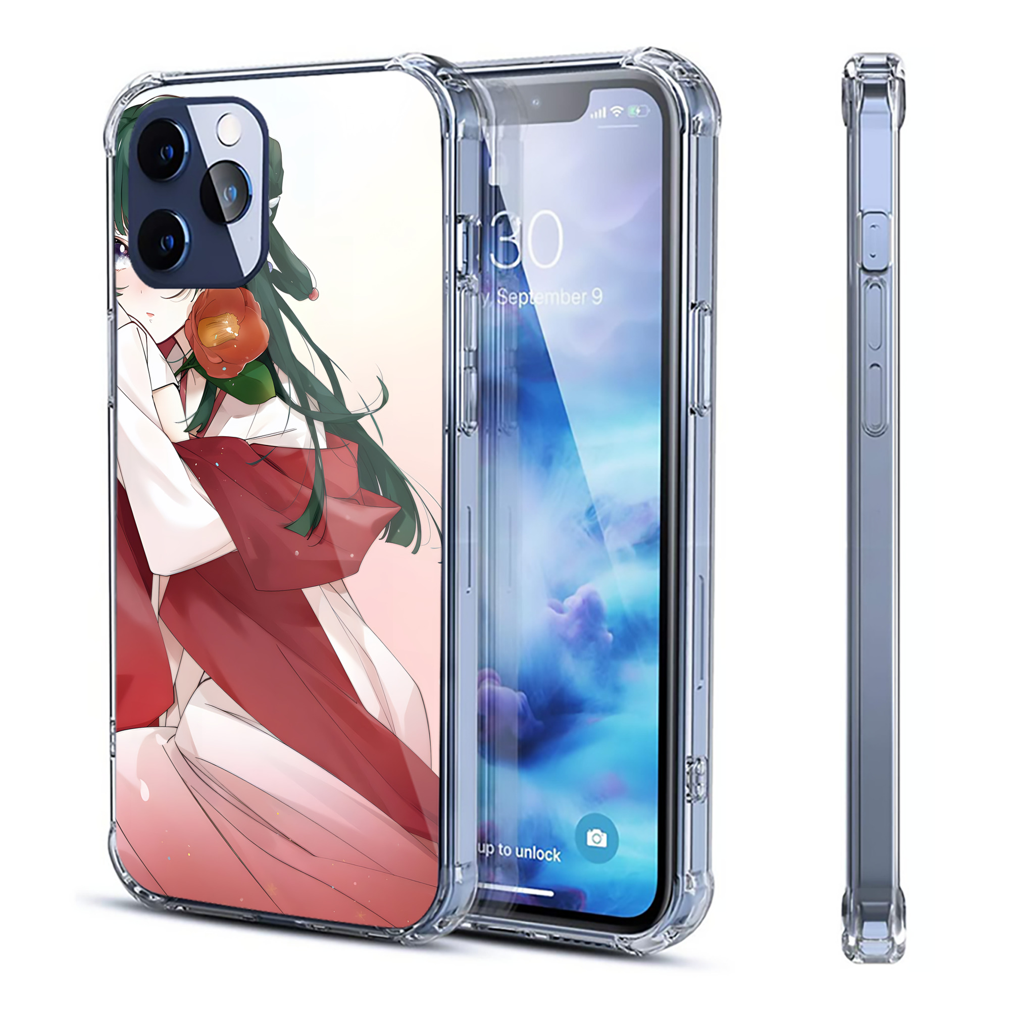 （画像用） 薬屋のひとりごと The Apothecary Diaries 【iPhone 12シリーズ対応】透明スマホケース（クリアソフトケース）